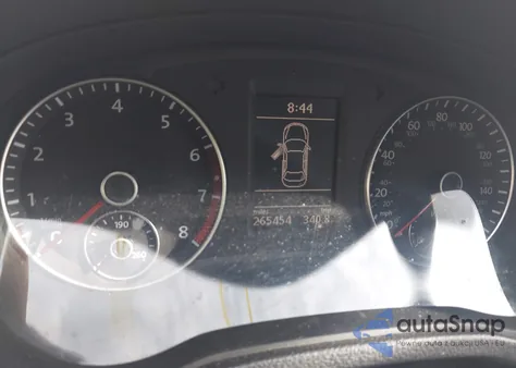 2012 Volkswagen Passat 2.5L Se from USA, damaged, VIN 1VWBP7A37CC007002